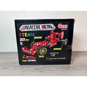 Creative Metal STEAM‎ Building Blocks Racing Car Model Kit 201 Pcs No 1303